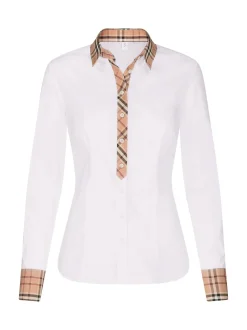 Seidensticker Damen Hemdbluse - Regular Fit in weiß