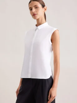 Seidensticker Damen Hemdbluse - Slim Fit in weiß