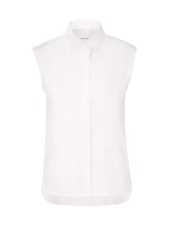 Seidensticker Damen Hemdbluse - Slim Fit in weiß
