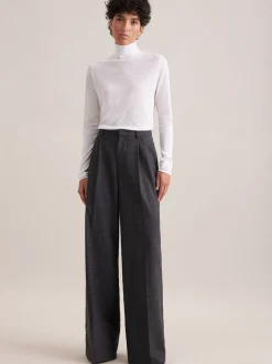 Seidensticker Damen Hose - Regular Fit in anthrazit
