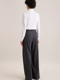 Seidensticker Damen Hose - Regular Fit in anthrazit