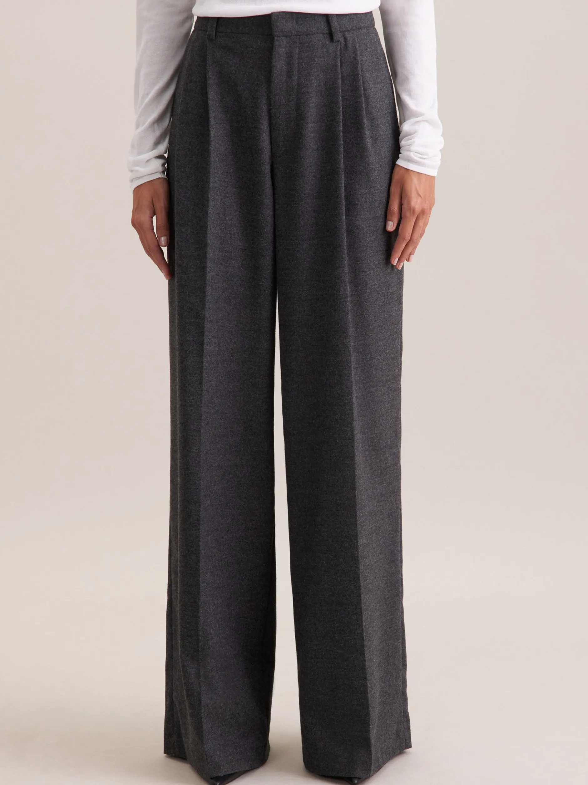 Seidensticker Damen Hose - Regular Fit in anthrazit