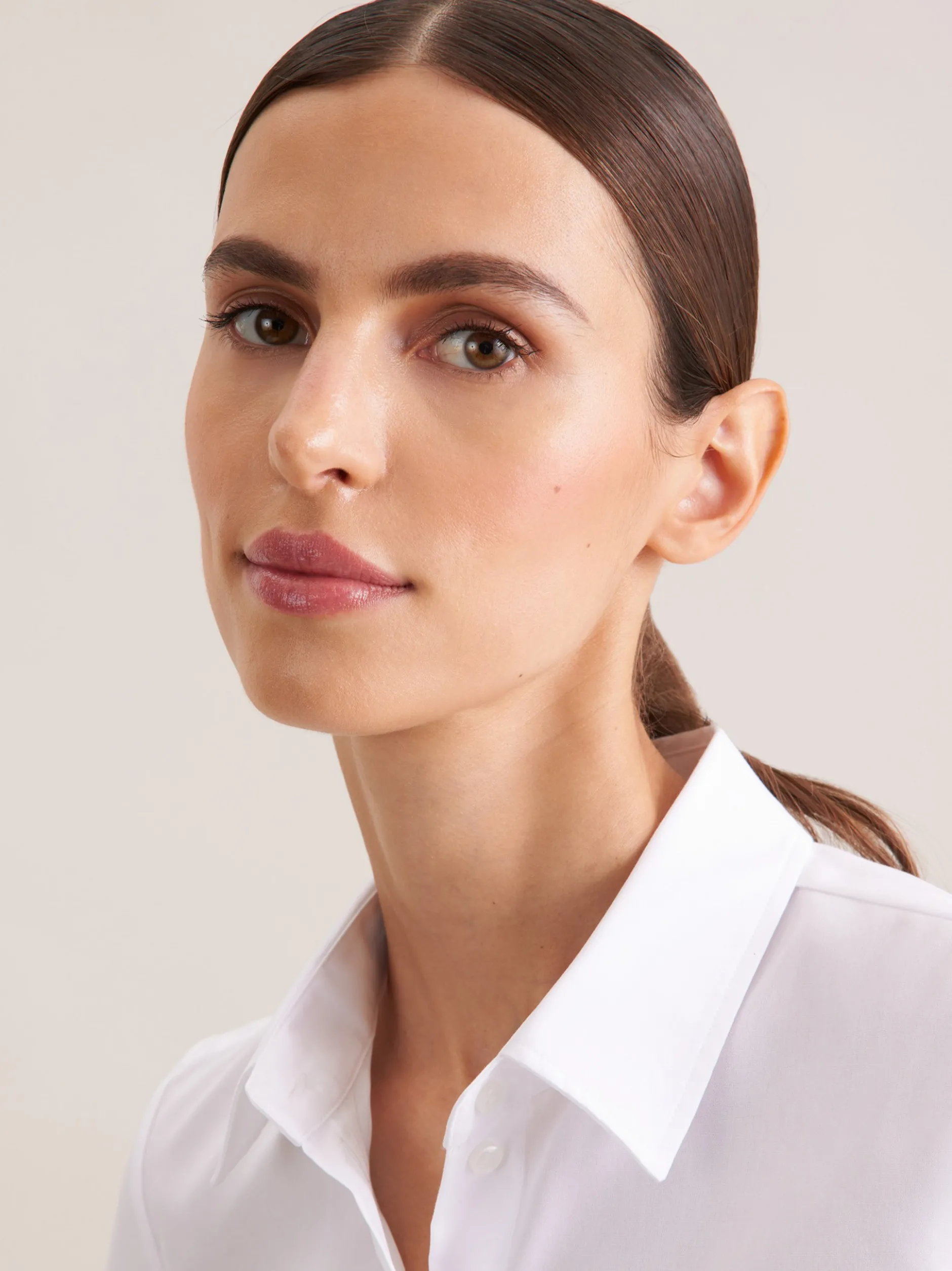 Seidensticker Damen Klassische Bluse - Regular Fit in weiß
