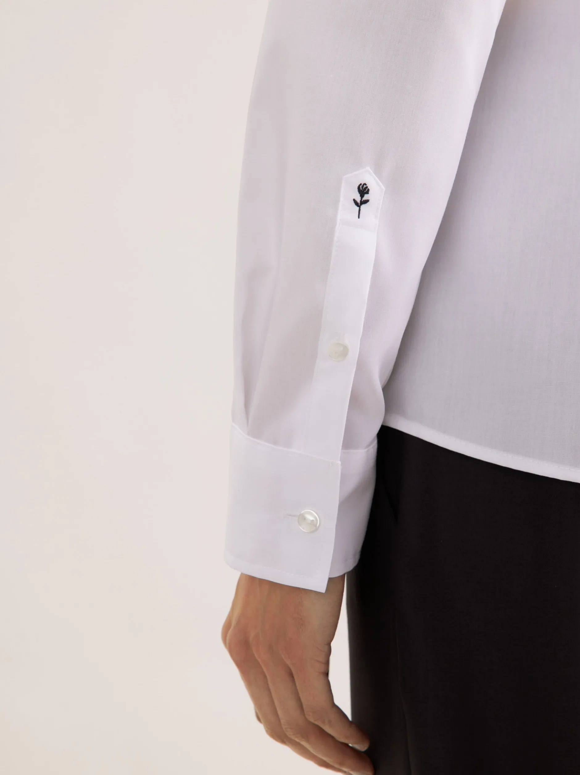 Seidensticker Damen Klassische Bluse - Regular Fit in weiß