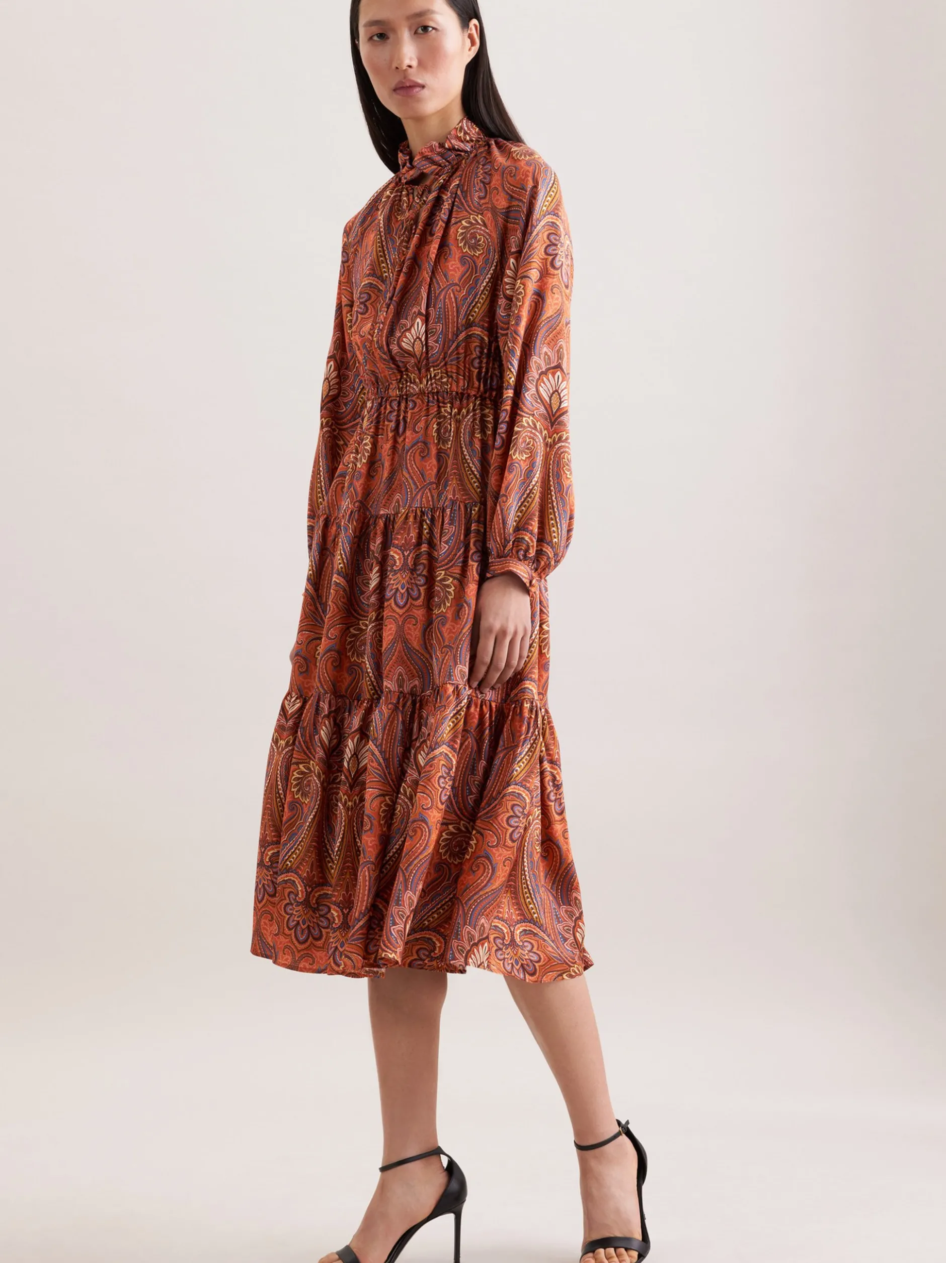 Seidensticker Damen Kleid - Regular Fit in gelb