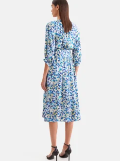Seidensticker Damen Kleid - Regular Fit in türkis