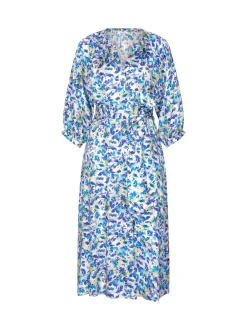 Seidensticker Damen Kleid - Regular Fit in türkis