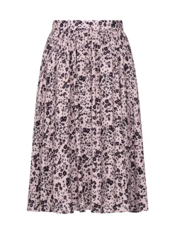 Seidensticker Damen Rock - Regular Fit in rosa schwarz