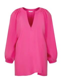 Seidensticker Damen Shirtbluse - Oversized Fit in pink