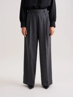 Seidensticker Damen Stoffhose - Regular Fit in anthrazit