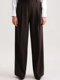 Seidensticker Damen Stoffhose - Regular Fit in braun