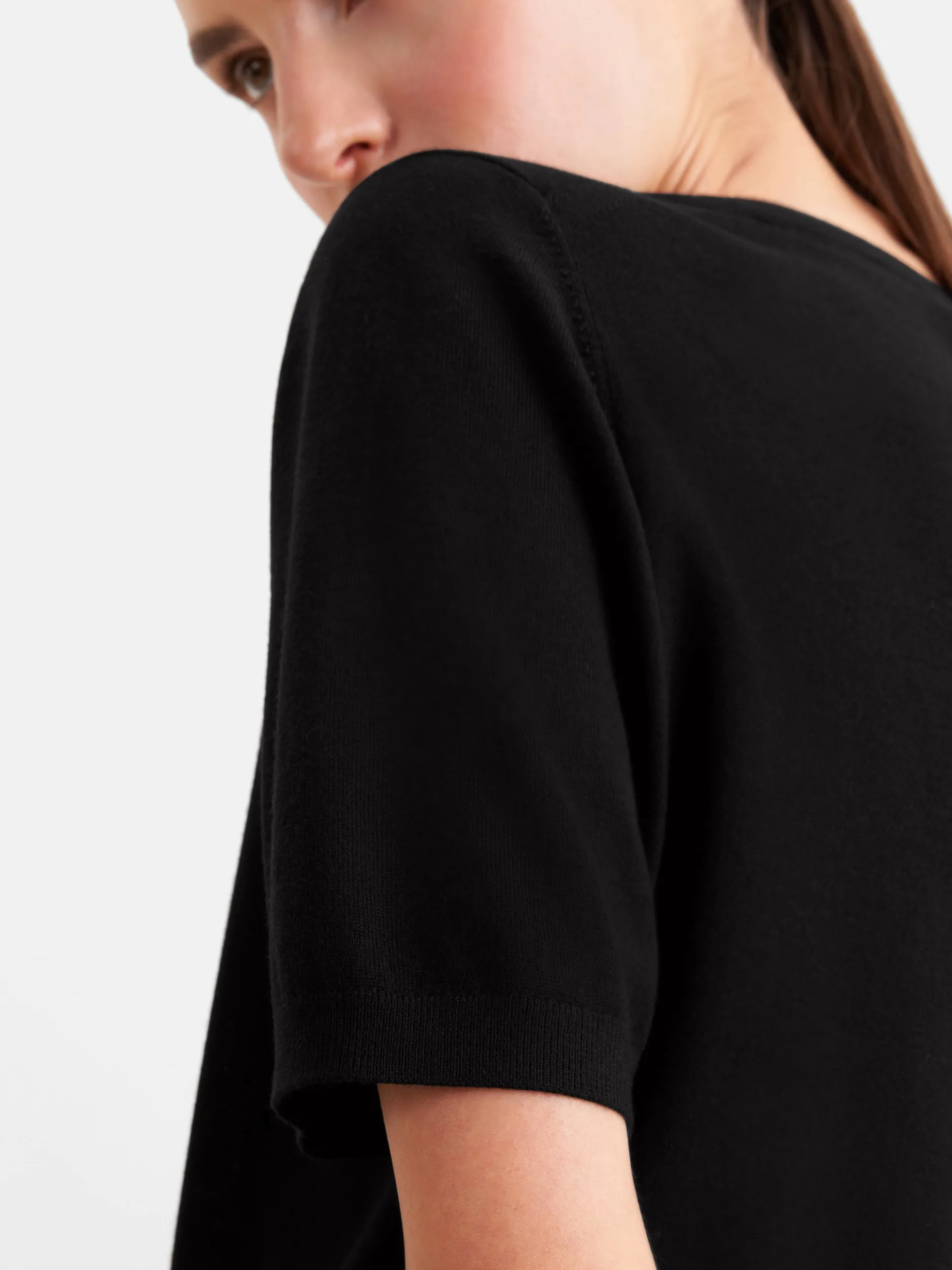 Seidensticker Damen Sweater - Regular Fit in schwarz