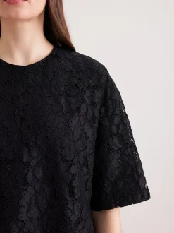 Seidensticker Damen T-Shirt - Relaxed Fit in schwarz