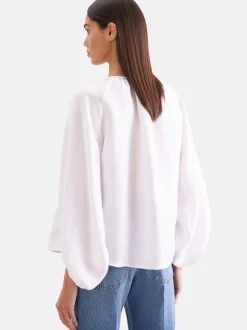 Seidensticker Damen Tunika - Regular Fit in weiß