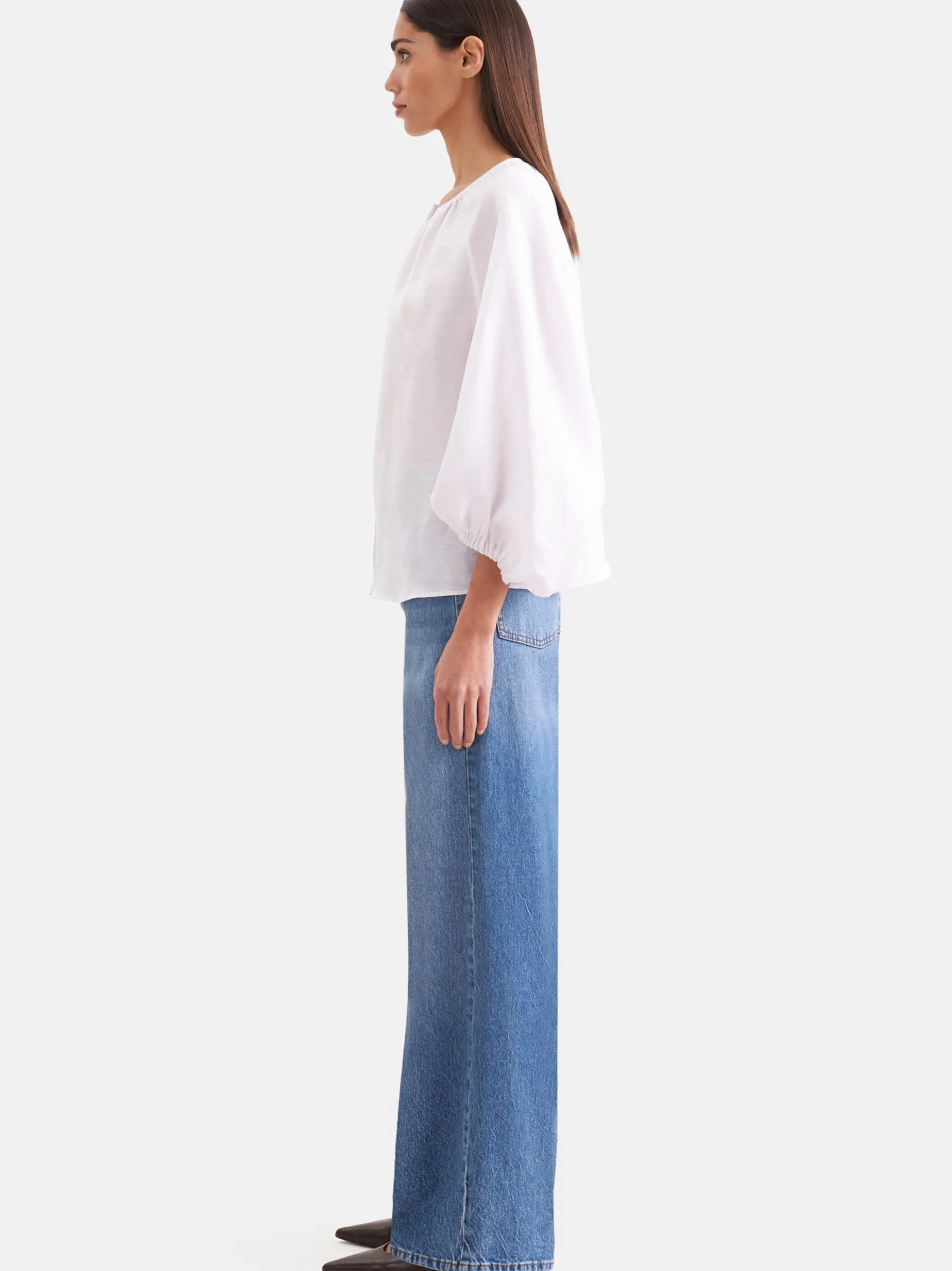 Seidensticker Damen Tunika - Regular Fit in weiß