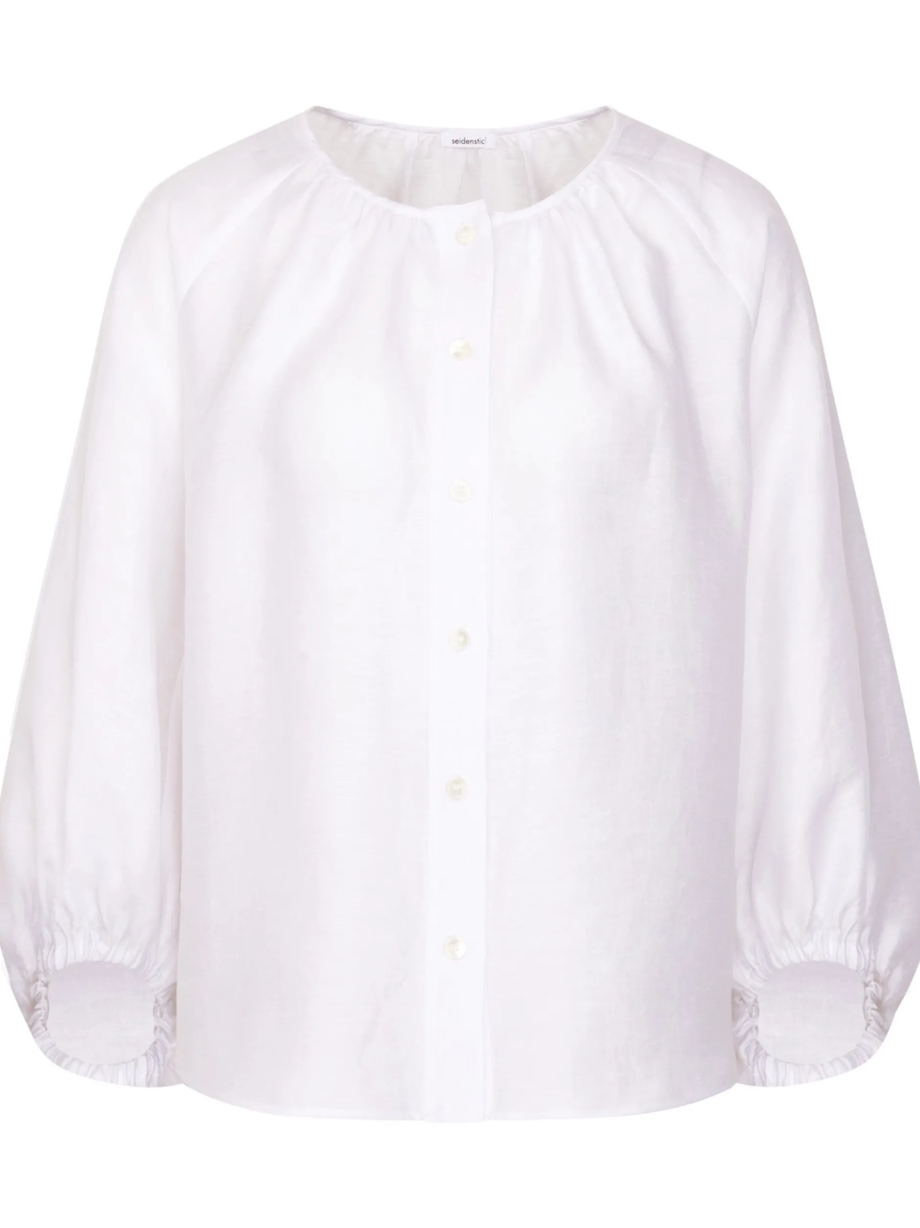 Seidensticker Damen Tunika - Regular Fit in weiß