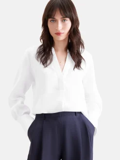 Seidensticker Damen Tunika - Regular Fit in weiß