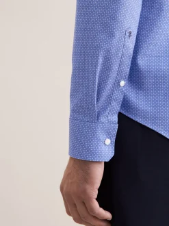 Seidensticker Herren Business Hemd - Shaped Fit in blau