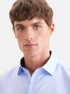 Seidensticker Herren Business Hemd - Shaped Fit in blau