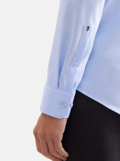 Seidensticker Herren Business Hemd - Shaped Fit in blau