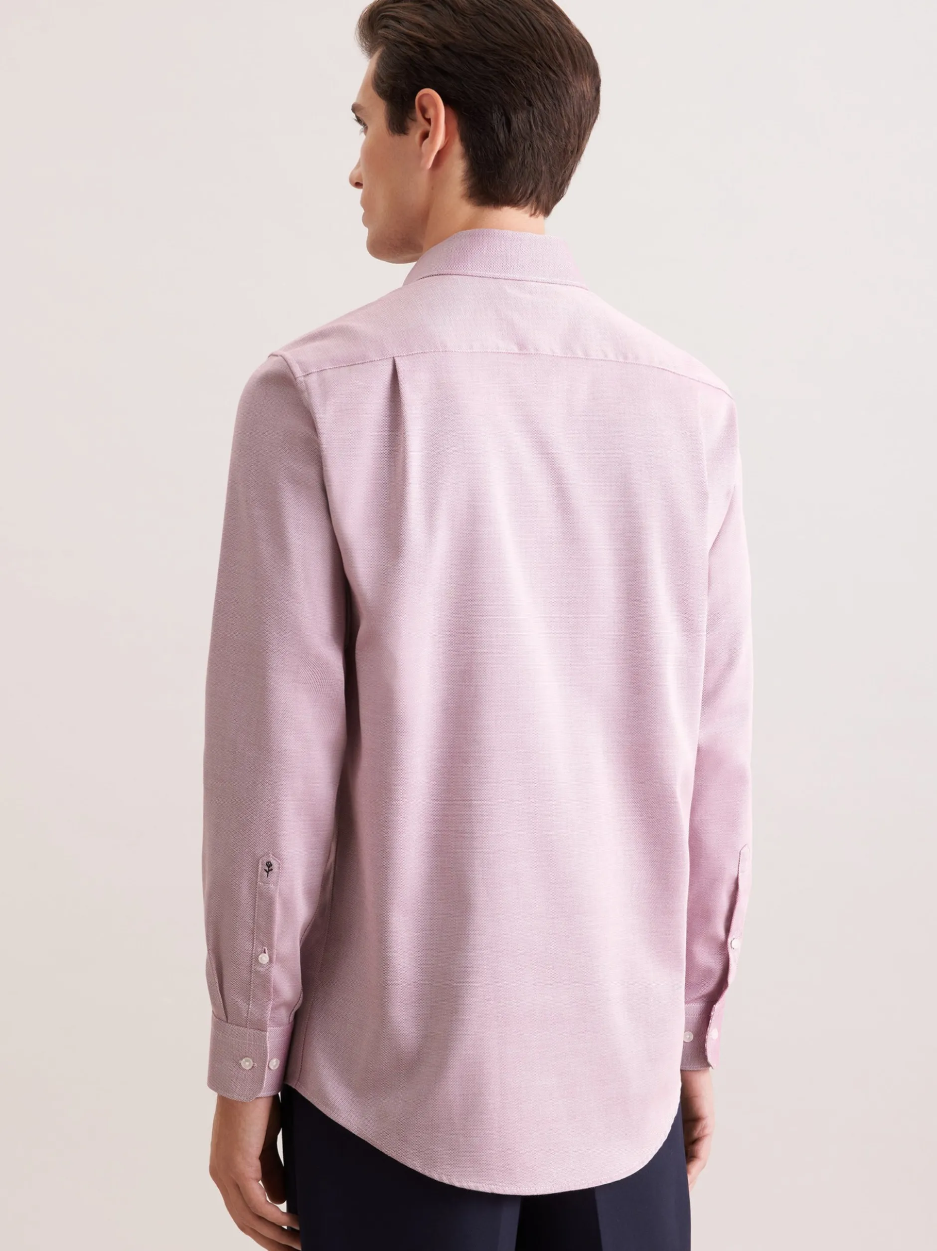 Seidensticker Herren Business Hemd - Regular Fit in fuchsia