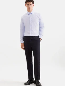 Seidensticker Herren Business Hemd - Regular Fit in hellblau