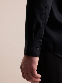 Seidensticker Herren Business Hemd - Comfort Fit in schwarz