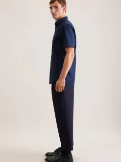 Seidensticker Herren Business Hemd - Regular Fit in blau