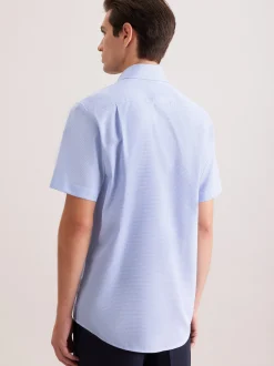 Seidensticker Herren Business Hemd - Regular Fit in blau