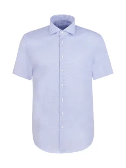Seidensticker Herren Business Hemd - Regular Fit in blau