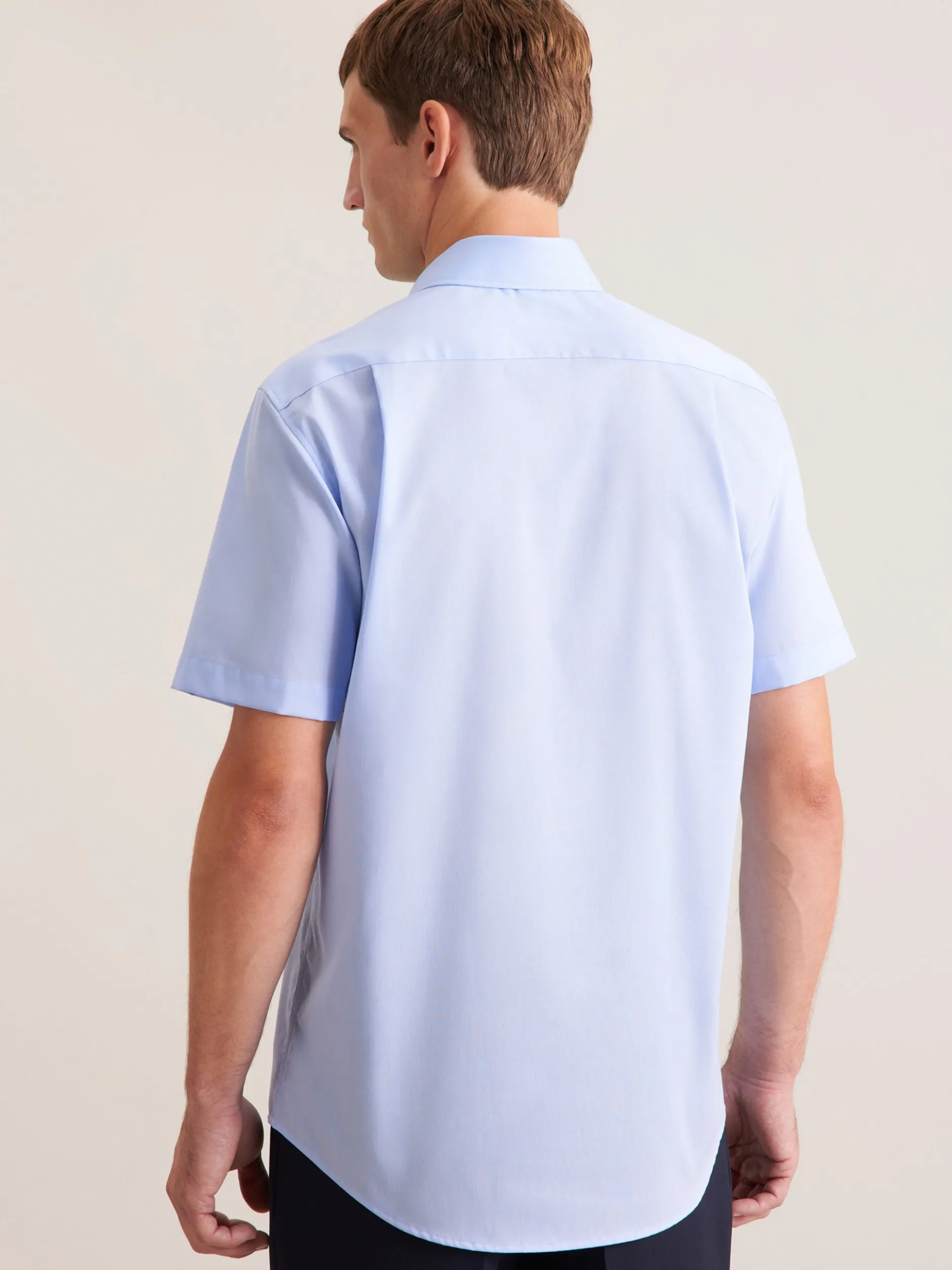 Seidensticker Herren Business Hemd - Regular Fit in blau