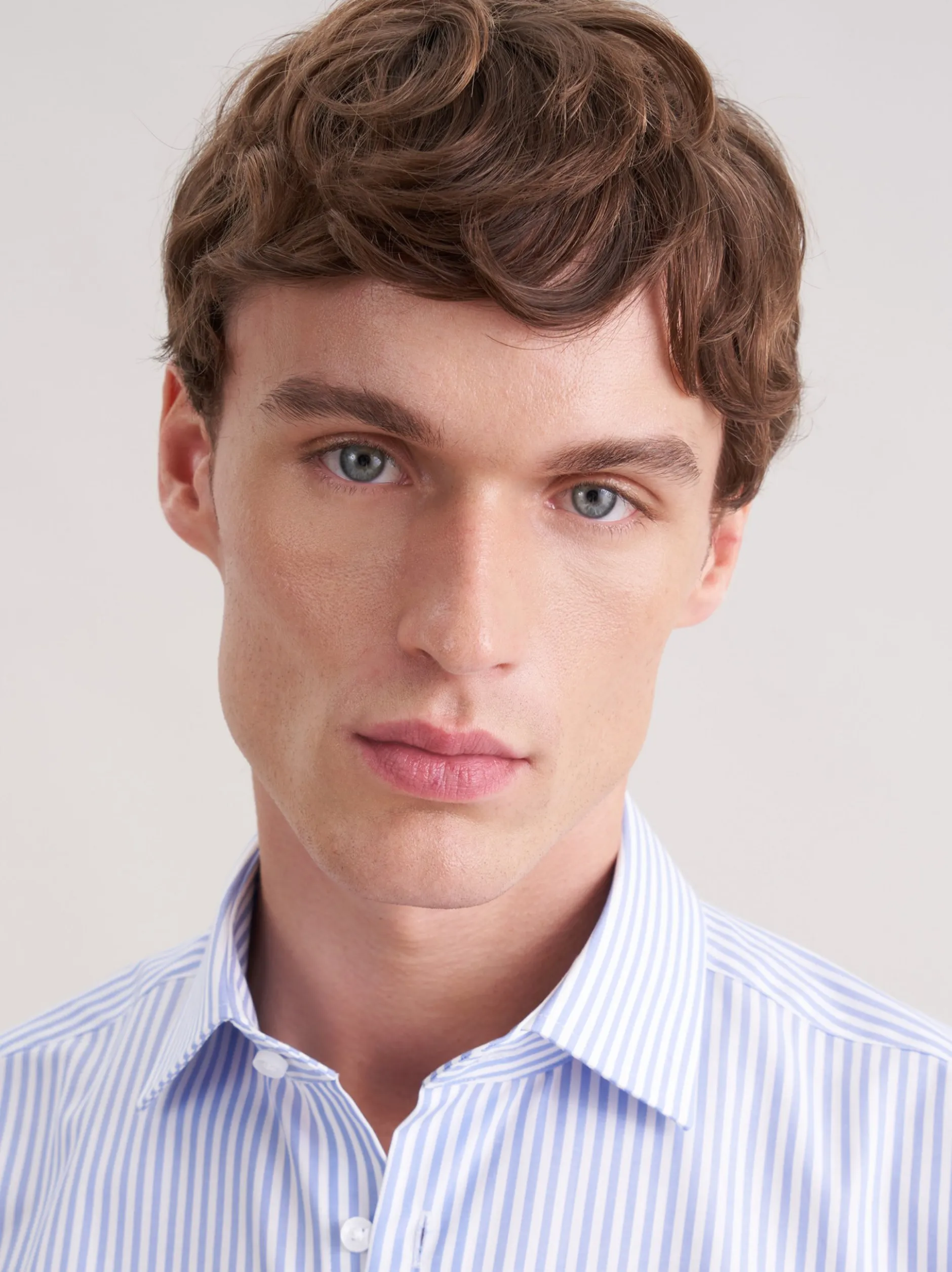 Seidensticker Herren Business Hemd - Regular Fit in blau