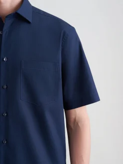Seidensticker Herren Business Hemd - Regular Fit in blau
