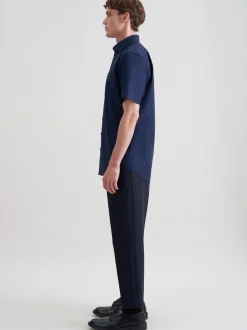 Seidensticker Herren Business Hemd - Regular Fit in blau