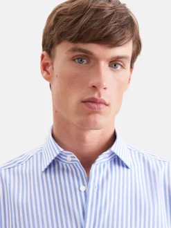 Seidensticker Herren Business Hemd - Regular Fit in blau