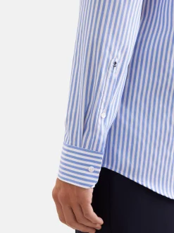 Seidensticker Herren Business Hemd - Regular Fit in blau