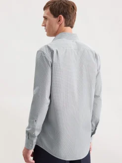 Seidensticker Herren Business Hemd - Regular Fit in blau