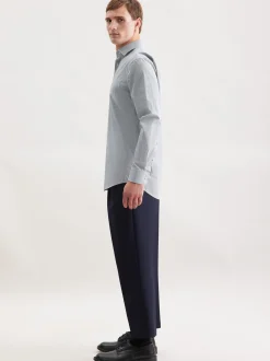 Seidensticker Herren Business Hemd - Regular Fit in blau