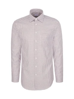 Seidensticker Herren Business Hemd - Regular Fit in braun