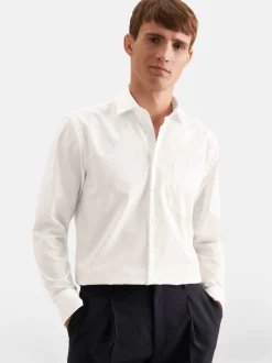 Seidensticker Herren Business Hemd - Regular Fit in ecru