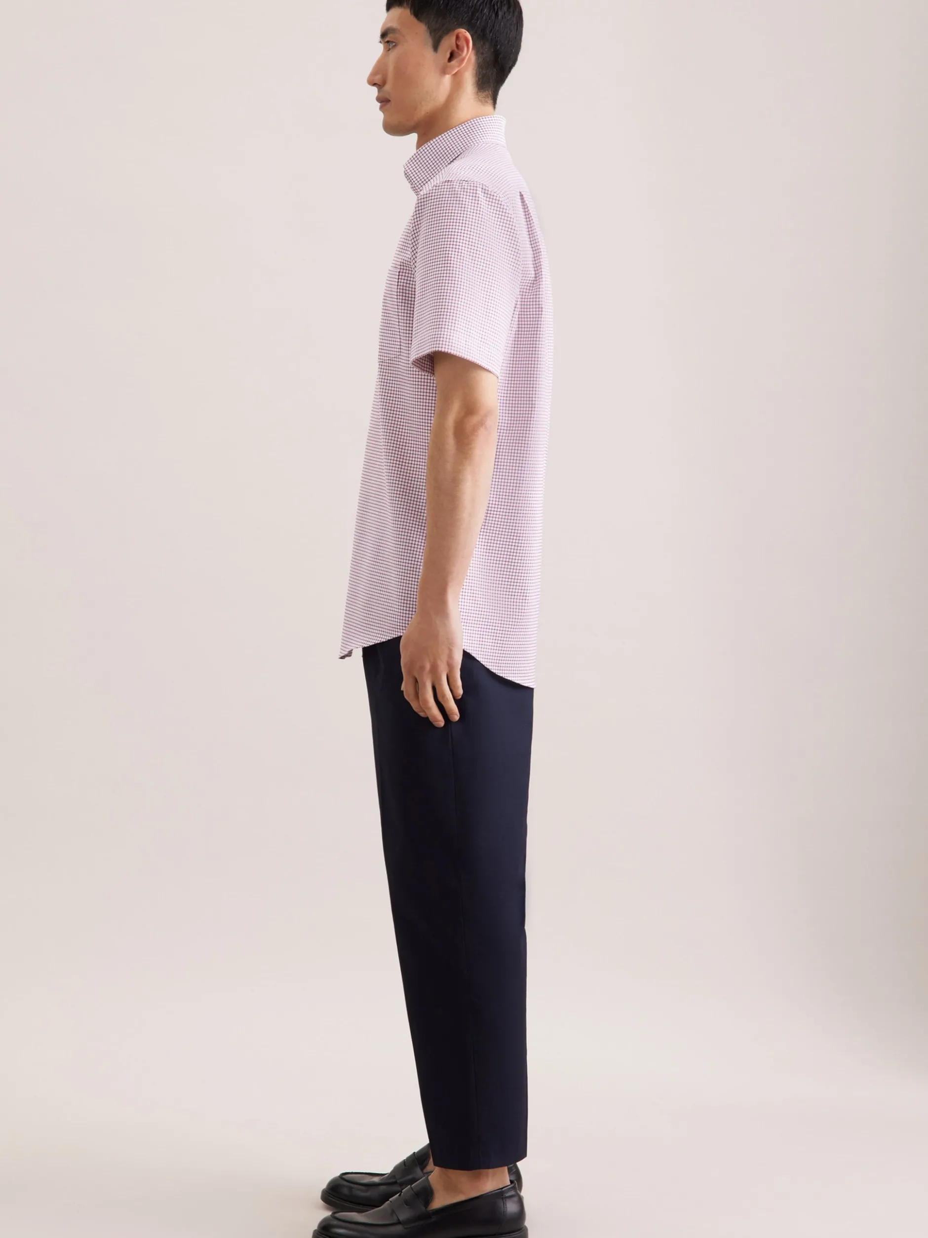 Seidensticker Herren Business Hemd - Regular Fit in fuchsia