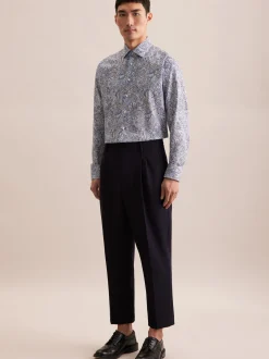 Seidensticker Herren Business Hemd - Regular Fit in hellblau