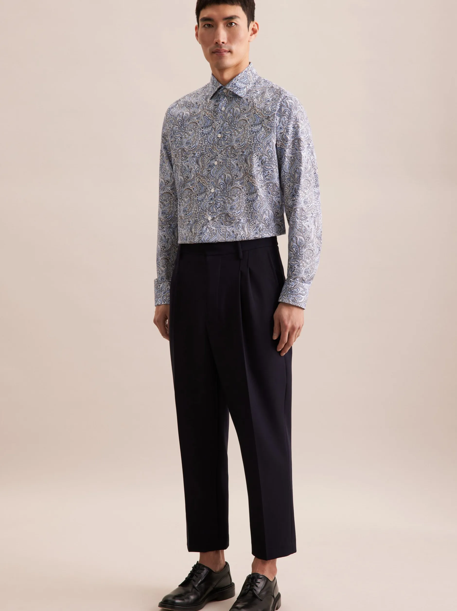 Seidensticker Herren Business Hemd - Regular Fit in hellblau