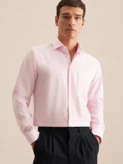 Seidensticker Herren Business Hemd - Regular Fit in rosa