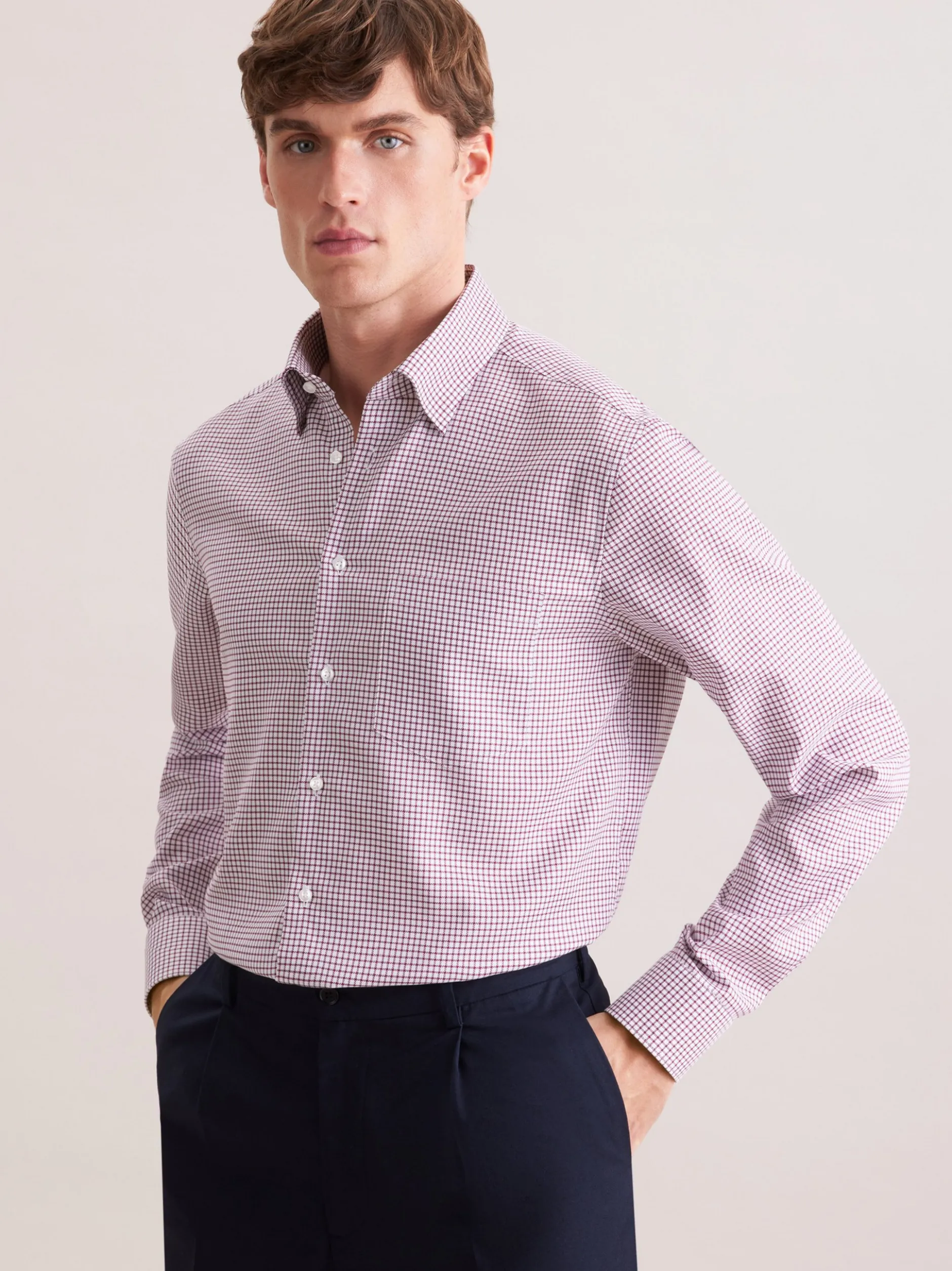 Seidensticker Herren Business Hemd - Regular Fit in rot