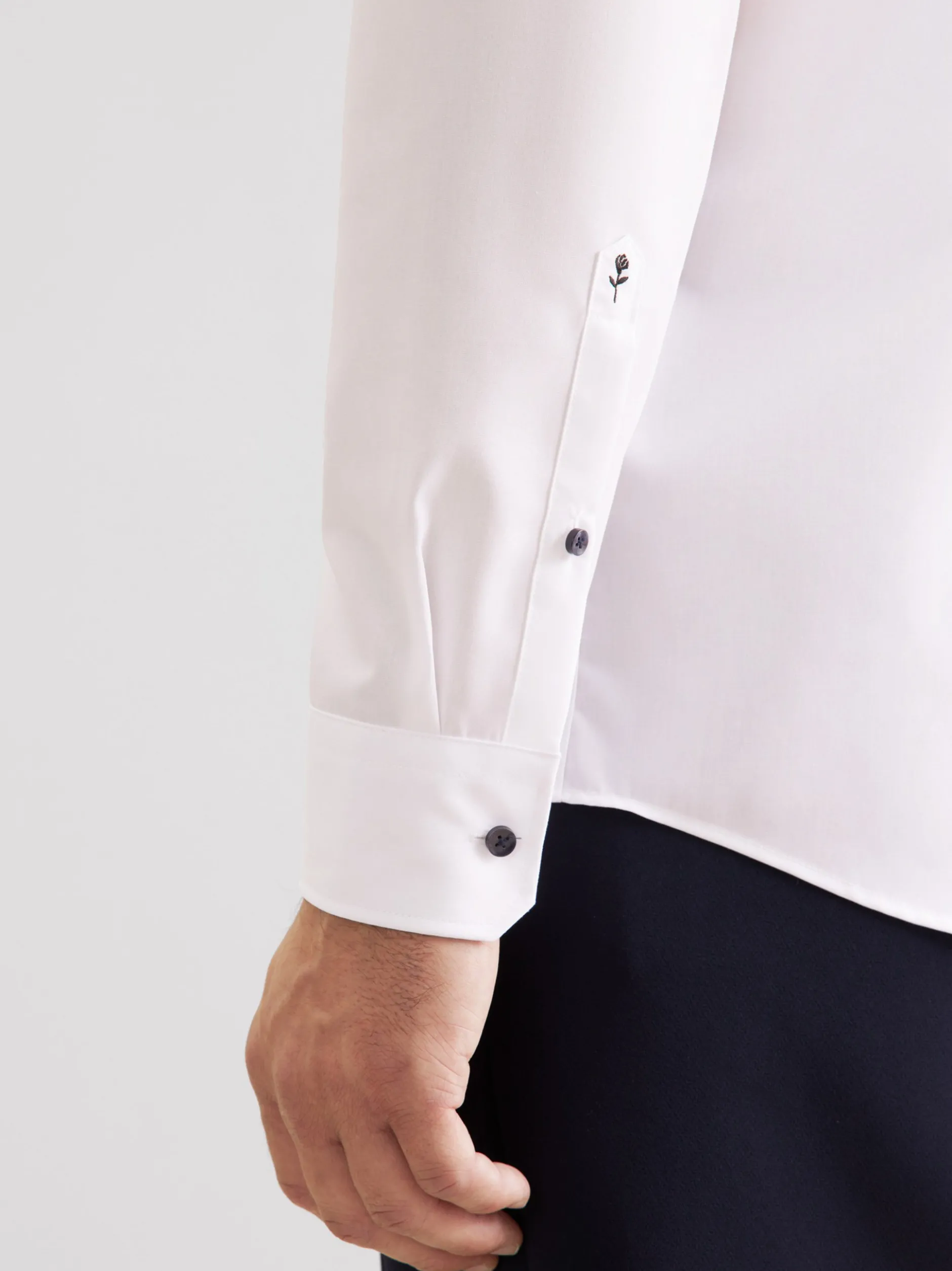 Seidensticker Herren Business Hemd - Regular Fit in weiß