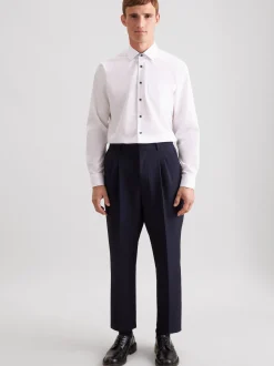 Seidensticker Herren Business Hemd - Regular Fit in weiß