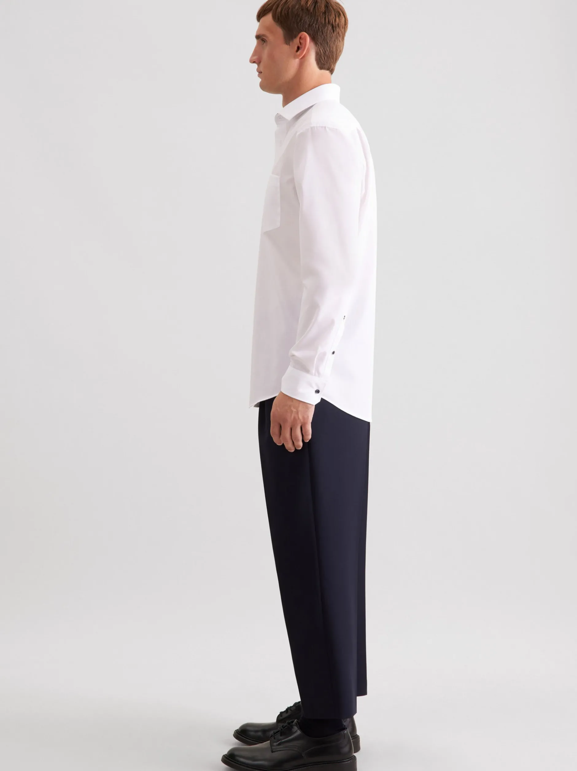 Seidensticker Herren Business Hemd - Regular Fit in weiß