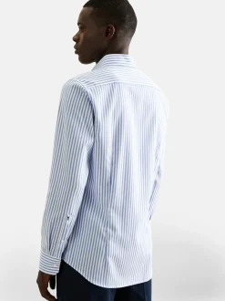 Seidensticker Herren Business Hemd - Shaped Fit in blau