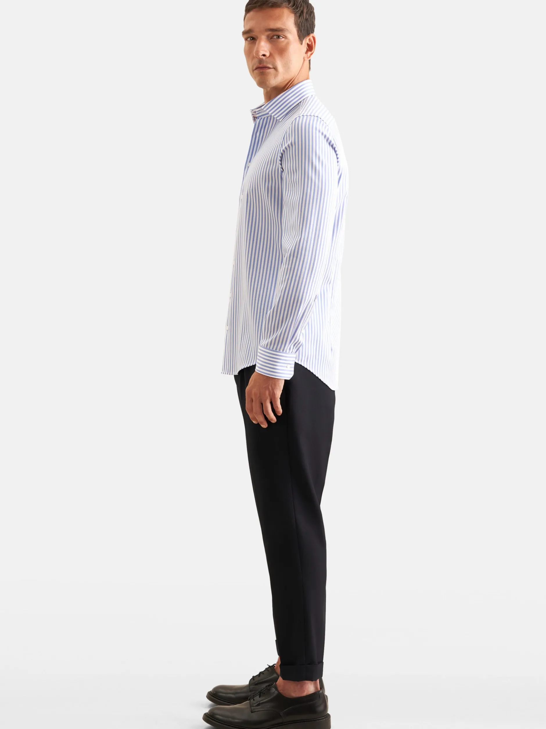 Seidensticker Herren Business Hemd - Shaped Fit in blau